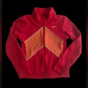 Nike track jacket girls S